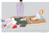 Cartoon: Borat s Honey Trap (small) by gungor tagged us,election,2020