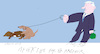 Cartoon: Dog Walker (small) by gungor tagged animal