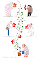 Cartoon: Flower power (small) by gungor tagged flower