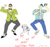 Cartoon: Gangnam Style (small) by gungor tagged music