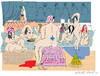 Cartoon: Harem 2 (small) by gungor tagged painting