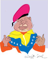 Cartoon: H.Chavez (small) by gungor tagged venezuela
