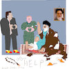Cartoon: Help from big brothers (small) by gungor tagged big,brotthers,are,helping,to,iran
