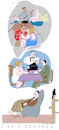 Cartoon: I am a lousy dreamer (small) by gungor tagged day,dreaming
