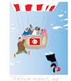 Cartoon: Migration to the Maghreb (small) by gungor tagged irregular,migrants