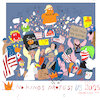Cartoon: No Kings demo in US (small) by gungor tagged no,kings,protests,us,2025
