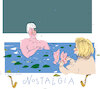 Cartoon: Nostalgia from Epstein files (small) by gungor tagged nostalgia,from,epstein,file