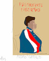 Cartoon: Pedro Castillo (small) by gungor tagged ex,president,of,peru