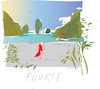 Cartoon: Phuket Island (small) by gungor tagged thailand