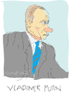 Cartoon: Putin-2 (small) by gungor tagged russia