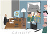 Cartoon: Putin is very busy (small) by gungor tagged putin,in,his,office