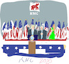 Cartoon: Republican N C (small) by gungor tagged us,presiidential,election,2020