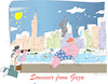 Cartoon: Riviera at the Gaza strip (small) by gungor tagged riviera,at,gaza,strip