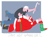 Cartoon: Santa Claus and Bibi (small) by gungor tagged santa claus and bibi