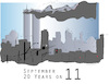 Cartoon: September 11 A (small) by gungor tagged september,11,2001