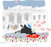 Cartoon: Trump versus Tik Tok (small) by gungor tagged usa