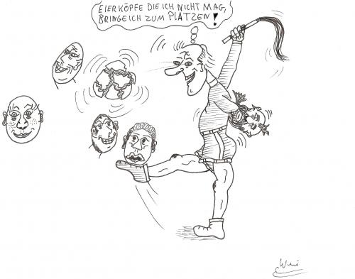 Cartoon: Eggheads (medium) by Backrounder tagged egg,head