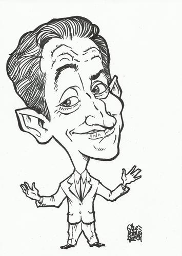 Cartoon: sarkozy (medium) by gereksiztarama tagged sarkozy