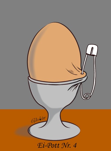 Cartoon: Ei Pott 4 (medium) by ESchröder tagged ei,egg,eierbecher,ostern,easter,ipod,sicherheit,sicherheitsnadel