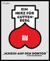 Cartoon: Sch....auf den Doktor (small) by ESchröder tagged guttenberg,bildzeitung