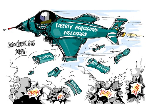 Cartoon: Aguilar -El Pais-LAH (medium) by Dragan tagged miguel,angel,aguilar,el,pais,lah,liberty,acquisition,holdings,politics,cartoon