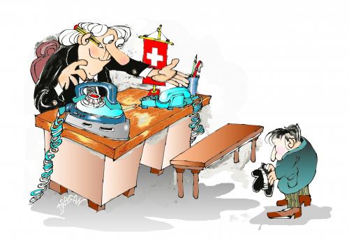 Cartoon: birocracia (medium) by Dragan tagged birocracia