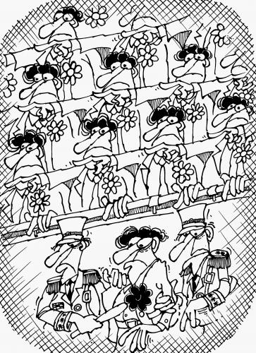 Cartoon: Ding Dong 19 (medium) by Dragan tagged ding,dong