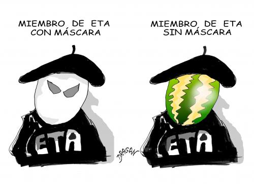 Cartoon: ETA (medium) by Dragan tagged eta,terorizmo,atentado