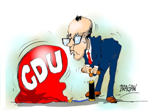 Cartoon: Friedrich Merz-favorito (medium) by Dragan tagged friedrich,merz,alemania