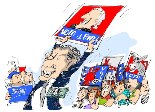 Cartoon: Joe Biden-rescate (medium) by Dragan tagged joe,biden,barack,obama,eeuu
