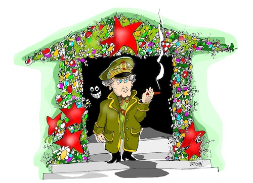 Cartoon: Josip Broz-Tito (medium) by Dragan tagged josip,broz,tito,yugoslavia