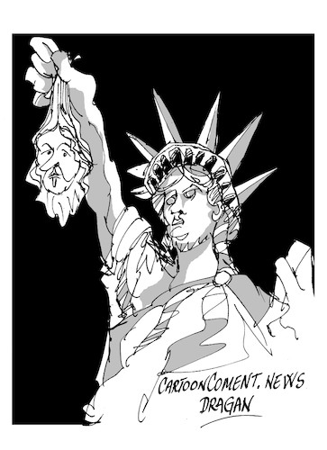 Cartoon: WikiLeaks (medium) by Dragan tagged wikileaks,julian,assange