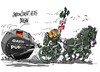 Cartoon: Angela Merkel-gasto publico (small) by Dragan tagged angela,merkel,gasto,publico,cdu,spd,politics,carton