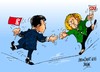 Cartoon: Angela Merkel-SPD (small) by Dragan tagged angela,merkel,spd,cdu,coalicion,berlin,alemania,politics,cartoon