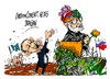 Cartoon: Barack Obama-Narendra Modi (small) by Dragan tagged barack,obama,narendra,modi,india,eeuu,politics,cartoon