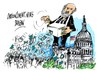 Cartoon: Ben Bernanke-la maquina de pape (small) by Dragan tagged ben,bernanke,tokio,japon,fmi,feb,politics,cartoon