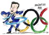 Cartoon: David Cameron-Londres 2012 (small) by Dragan tagged juegos,olimpicos,londes,2012,david,cameron,inglatera,cartoon