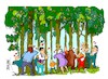 Cartoon: Dia Internacional de los Bosques (small) by Dragan tagged dia,internacional,de,los,bosques