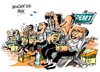Cartoon: Franja de Gaza- hobby (small) by Dragan tagged franja,de,gaza,palestina,izrael,politics,cartoon