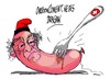 Cartoon: Jordi Pujol (small) by Dragan tagged jordi,pujol,cataluna,espana,generalitat,corrupcion,politics,cartoon