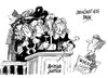 Cartoon: Julian Assange-WikiLeaks (small) by Dragan tagged julian assange wikileaks politics justicia cartoon