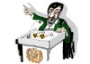 Cartoon: Mahmud Ahmadineyad (small) by Dragan tagged mahmud,ahmadineyad,iran,armas,atomicas,nueva,york,oriente,proximo,politics,cartoon
