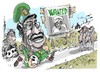 Cartoon: Omar al Bashir (small) by Dragan tagged omar al bashir nairobi sudan corte penal internacional africa politics cartoon