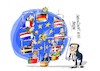 Cartoon: Romano Prodi-cambios (small) by Dragan tagged romano,prodi,ue,coronavirus