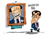 Cartoon: Sarkozy-Berlusconi (small) by Dragan tagged nicolas,sarkozy,silvio,berlusconi,justicia,estado,de,derecho,politics,cartoon