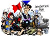 Cartoon: Sarkozy -republicano (small) by Dragan tagged nicolas,sarkozy,los,republicanos,francia,ump,politics,cartoon
