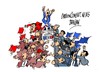 Cartoon: Senado frances-reconquista (small) by Dragan tagged senado,francia,reconquista,frente,nacional,union,para,un,movimiento,popular,ump,partido,socialista,ps,politics,cartoon