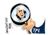 Cartoon: TPI-examen (small) by Dragan tagged tribunal,penal,internacional,tpi,haya,crimenes,gerera,palestina,izrael,politics,carton