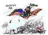 Cartoon: Yemen-Tormenta de Firmeza (small) by Dragan tagged yemen,tormenta,de,firmeza,arabia,saudi,politics,cartoon