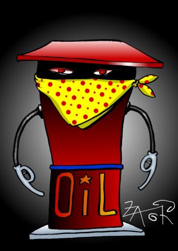 Cartoon: hands up (medium) by johnxag tagged fuel,expensive,oil